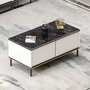 Hanah Home Imaj Mesa de centro Blanca